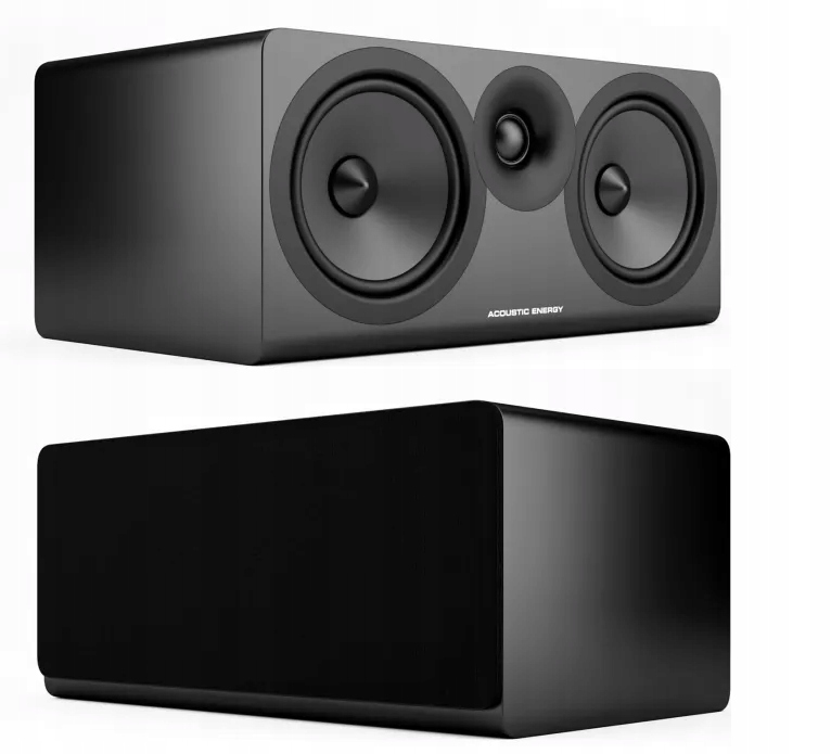 Acoustic Energy AE107² Černý Centrální Reproduktor S Energií A Extra Zvukem