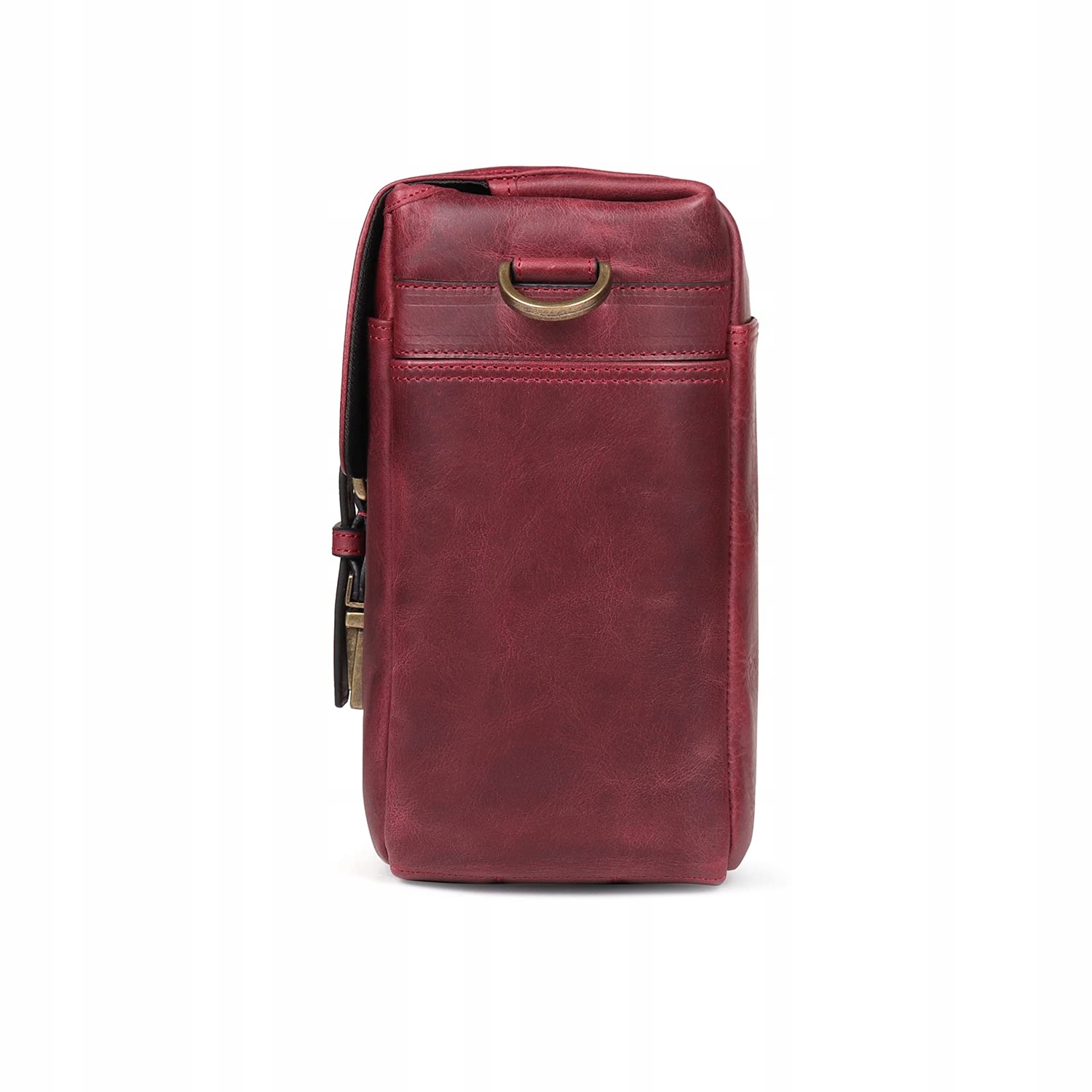MEGAGEAR Torres Mini Torba Skórzana Na Aparaty Bezlusterkowe DSLR Maroon — miniatura 4