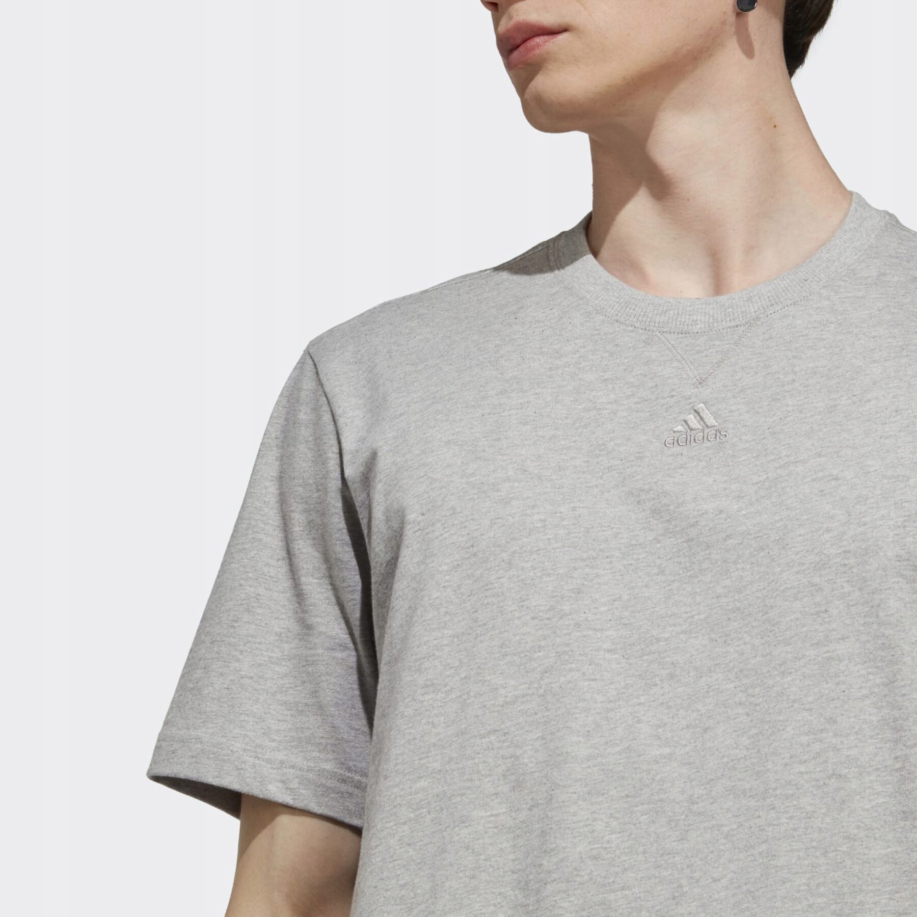 Koszulka ADIDAS M ALL SZN T IC9789 szara Kolekcja M ALL SZN T IC9789