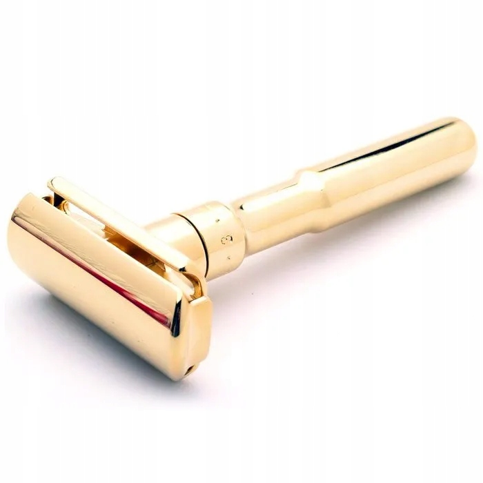 Maszynka do golenia na żyletki Merkur Futur Gold 405340 złota 702003