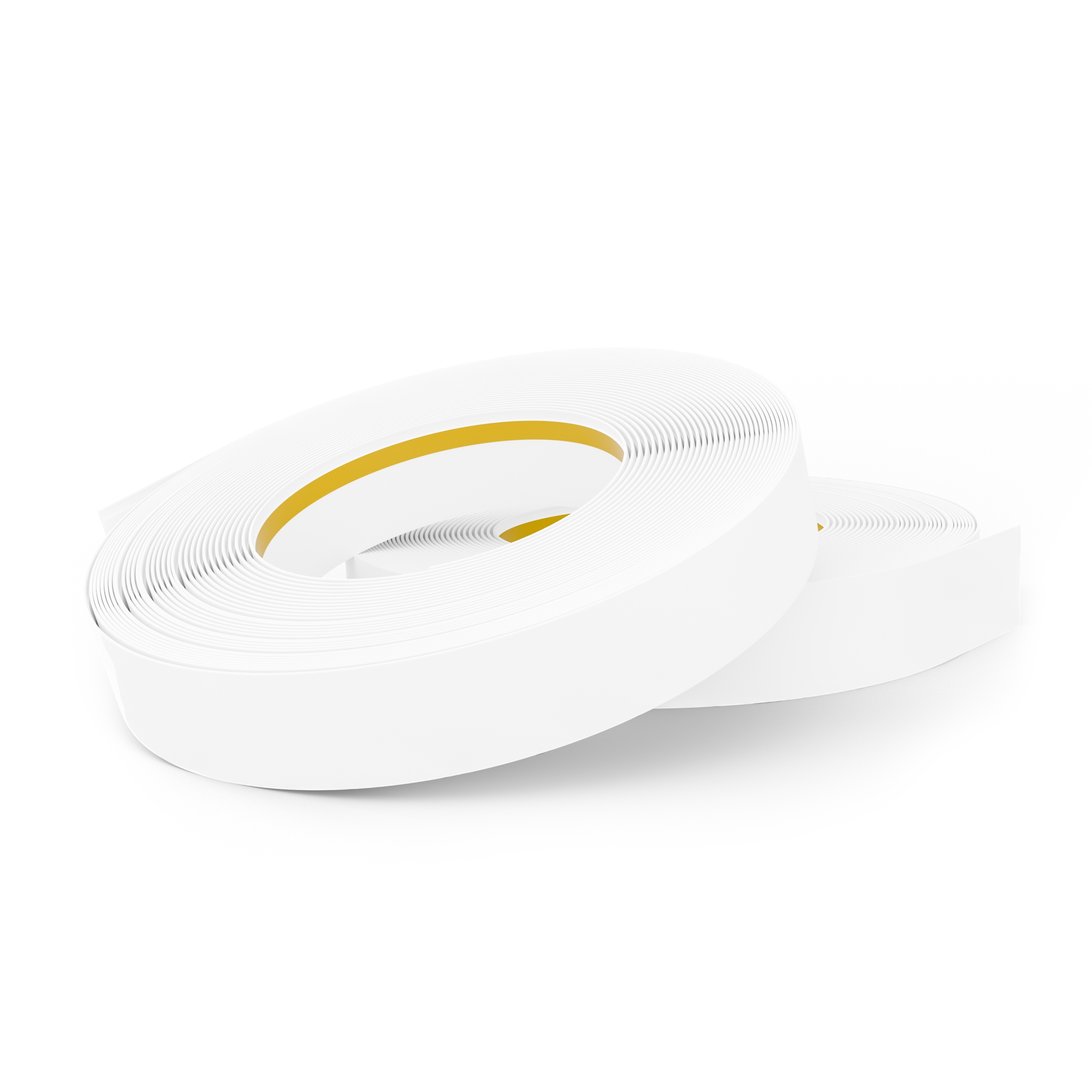 Okenní maskovací lišta Plochá Bílá 70 mm Pvc 15 m profil zasklení