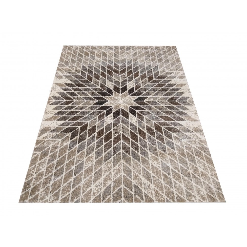 Dywan do salonu 300x400 cm beżowy nowoczesny krótkowłosy Dywanpol