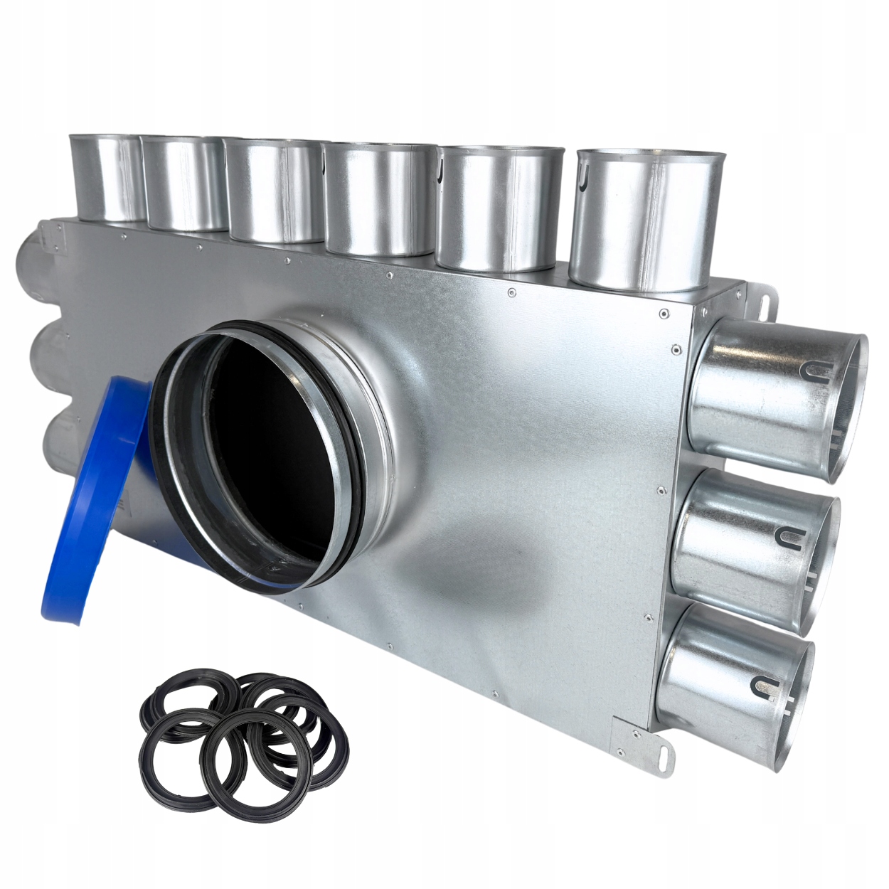 Ventilační rozdělovač 12x75 Rekuperace fi 75