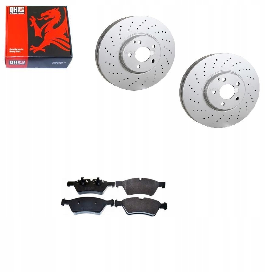 Kotouče Mercedes E W211 4 Matic Přední 330 MM