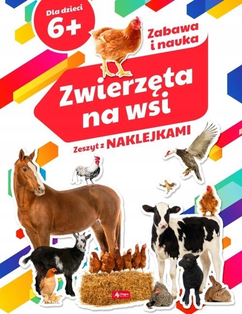 

Zabawa i nauka Zwierzęta na wsi Naklejki Edukacja