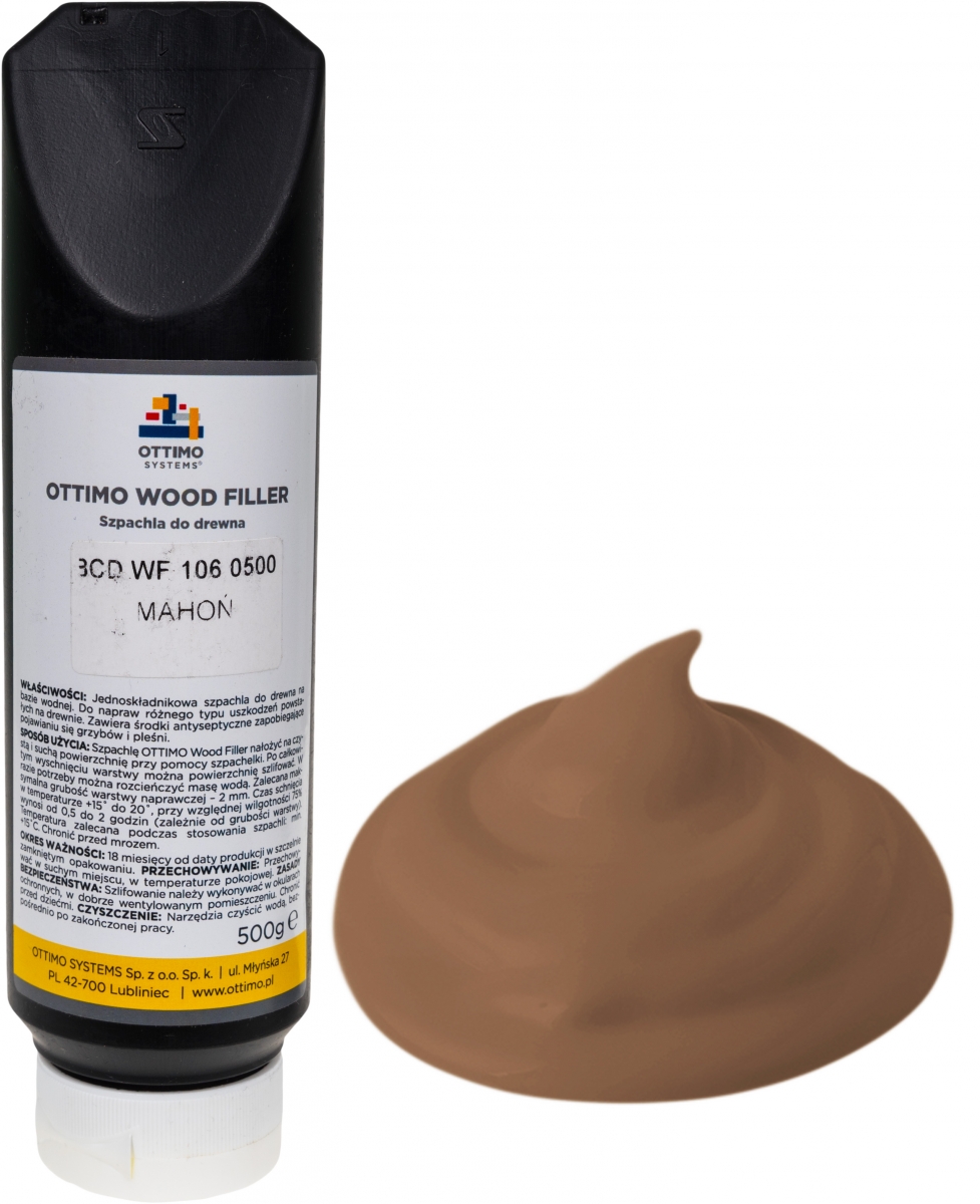 

Szpachla do drewna Mahoń 500g kit szpachlówka Wood