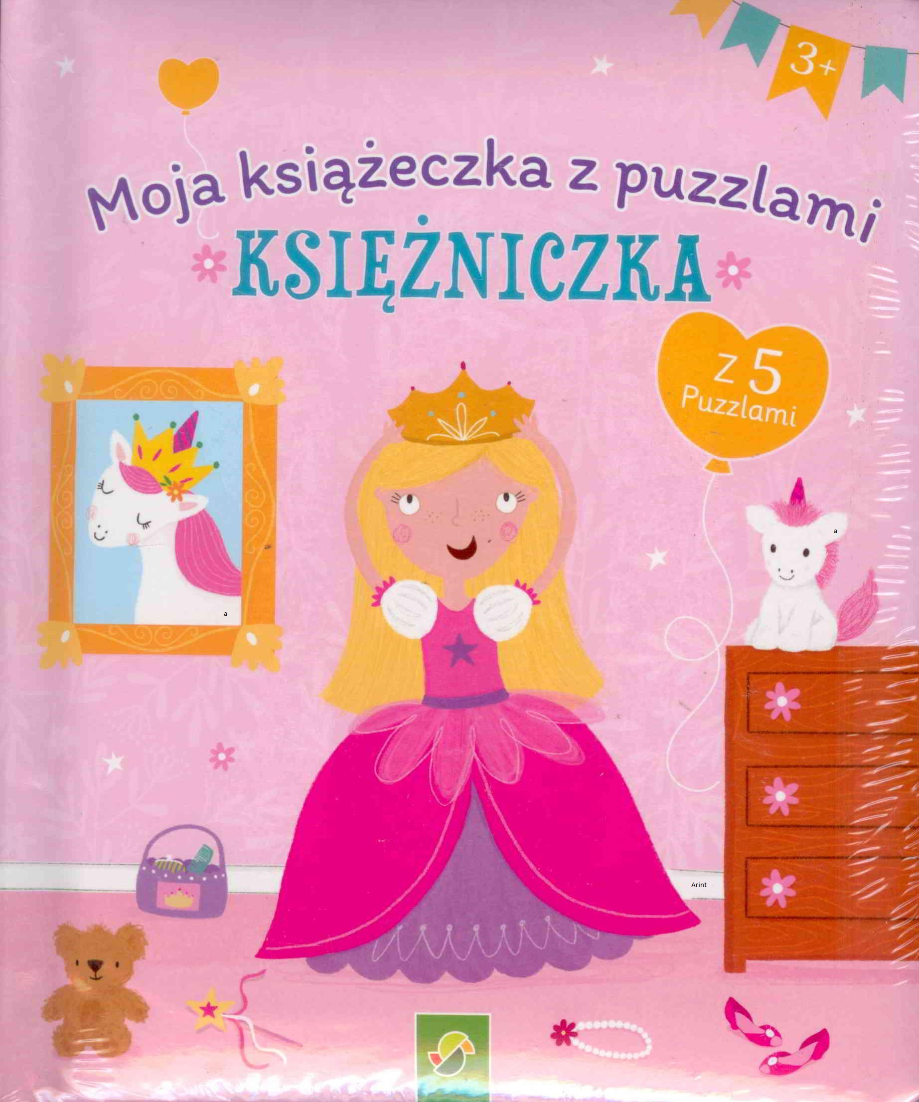 

Moja książeczka z puzzlami Księżniczka