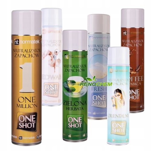 Levně Normatek One Shot Sada 6x600 ml Neutralizátor pachů Osvěžovač vzduchu