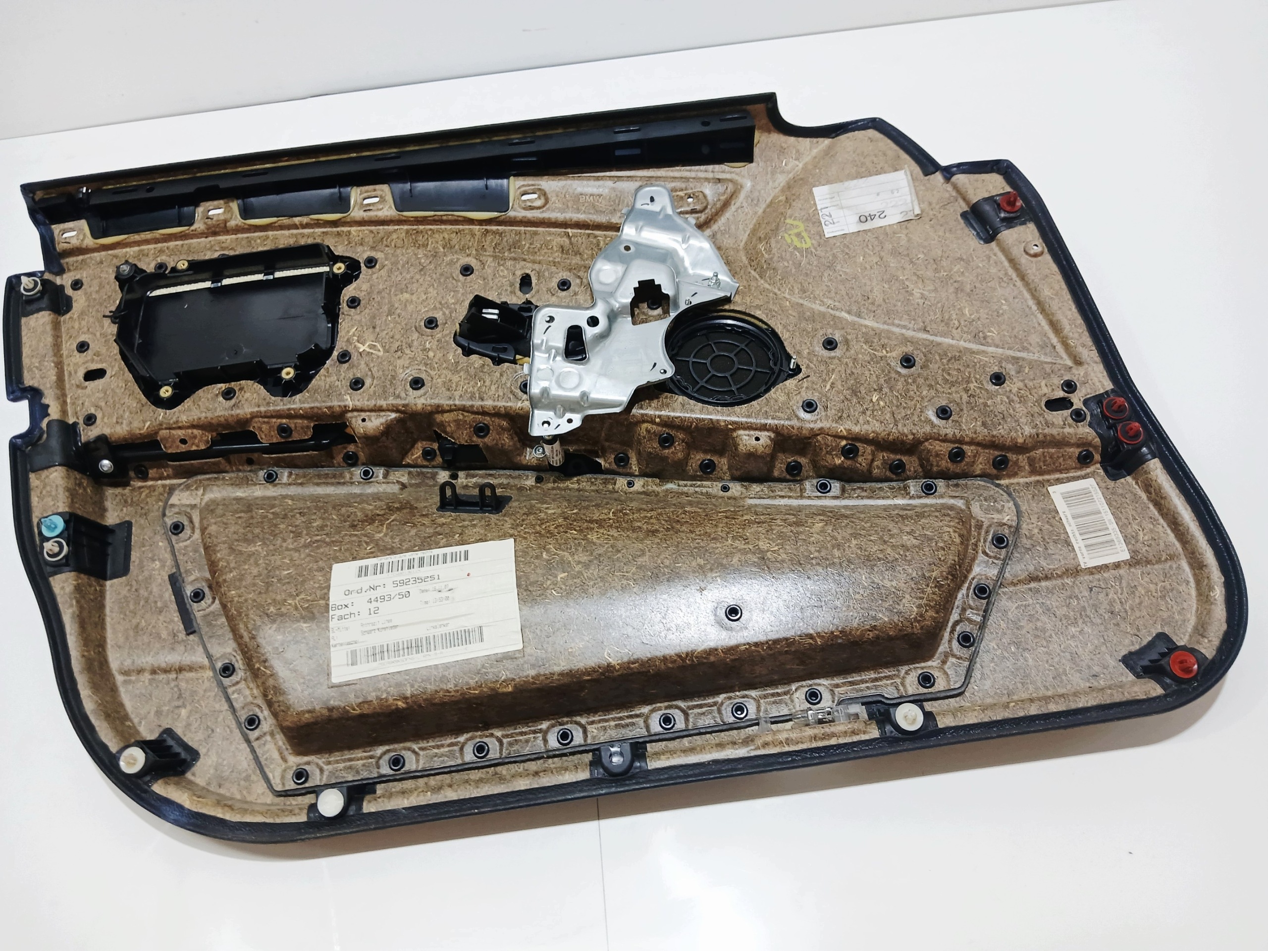side upholstery door right front BMW E60 E61 LCI OE (4824801) black EU