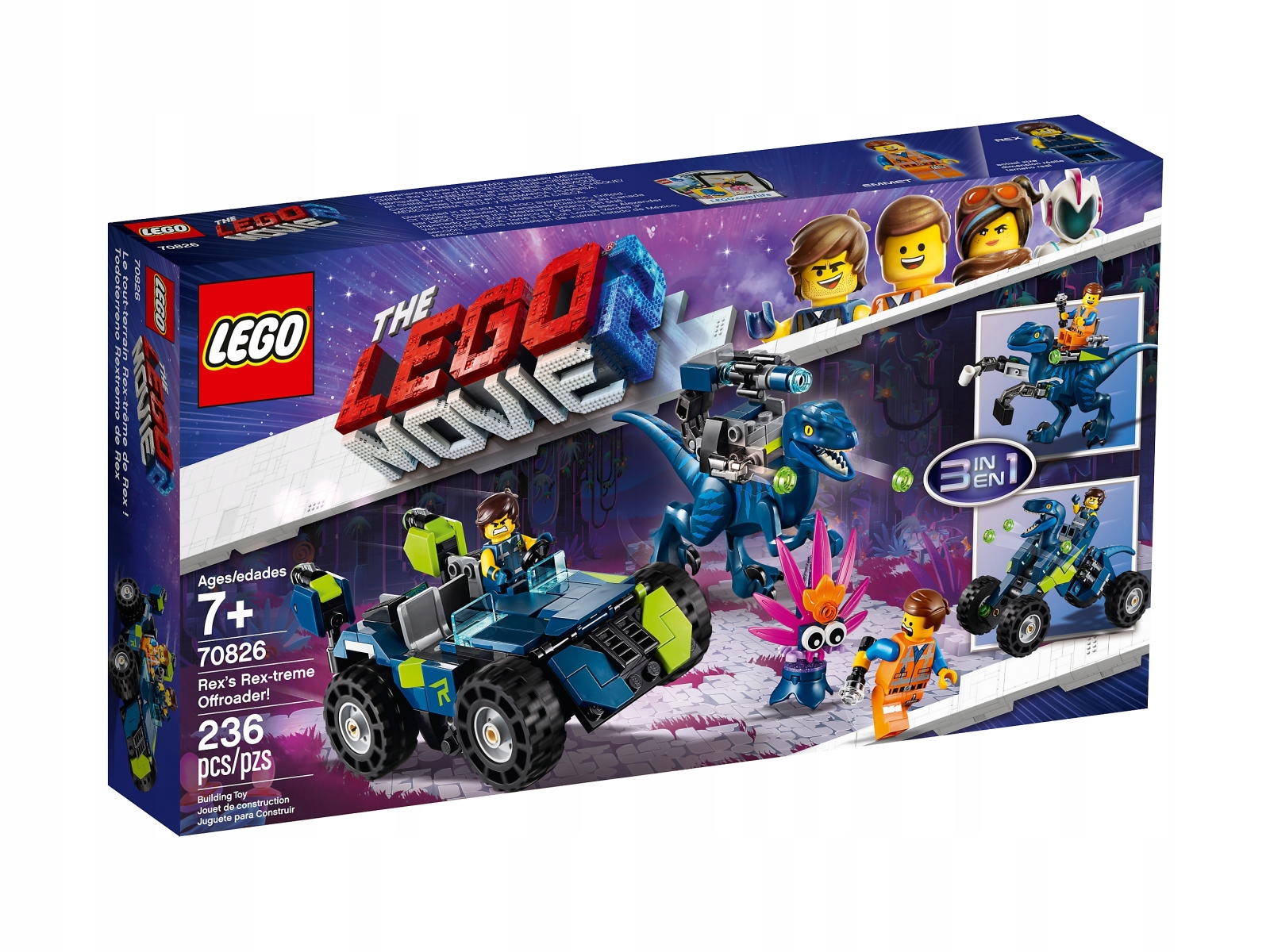 Klocki LEGO The Movie 70826 - Terenówka Rexa Marka LEGO