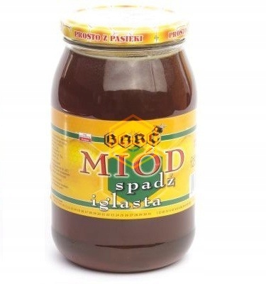 Miód Spadz Iglasta Barć 1,25 kg