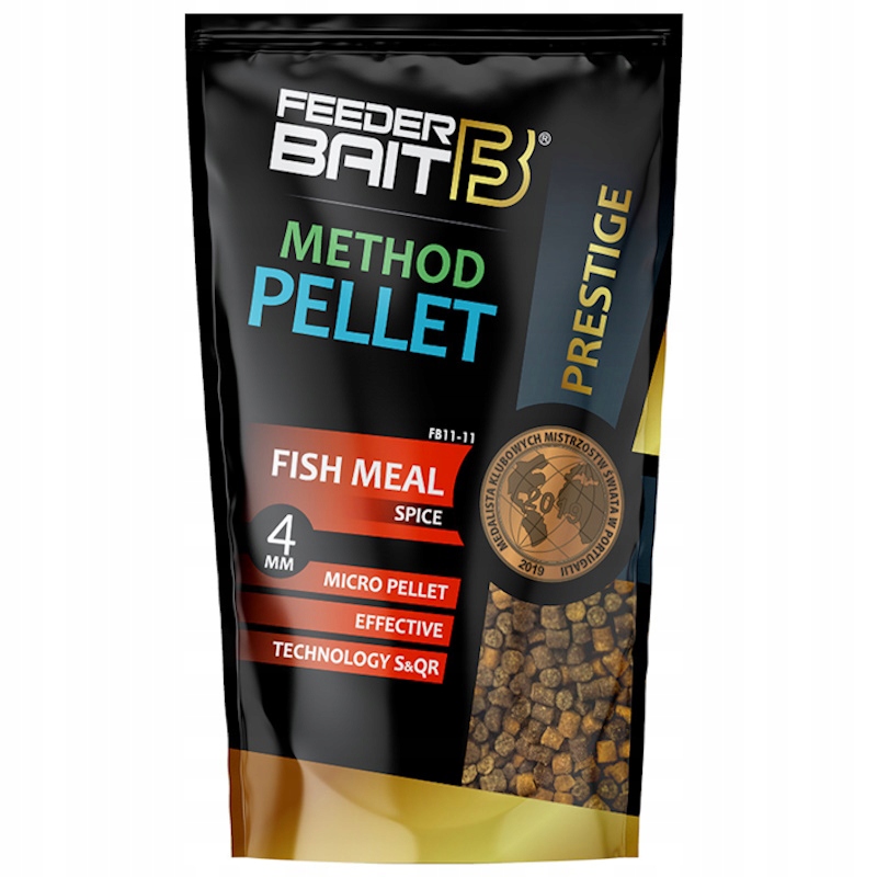 Pellet Zanętowy Feeder Bait Method Prestige Spice 4mm 800g Na Karpia Amura