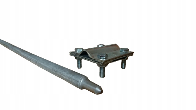 

Uziom Wbijany Kompletny 1,5M +złącze Drut-bednarka