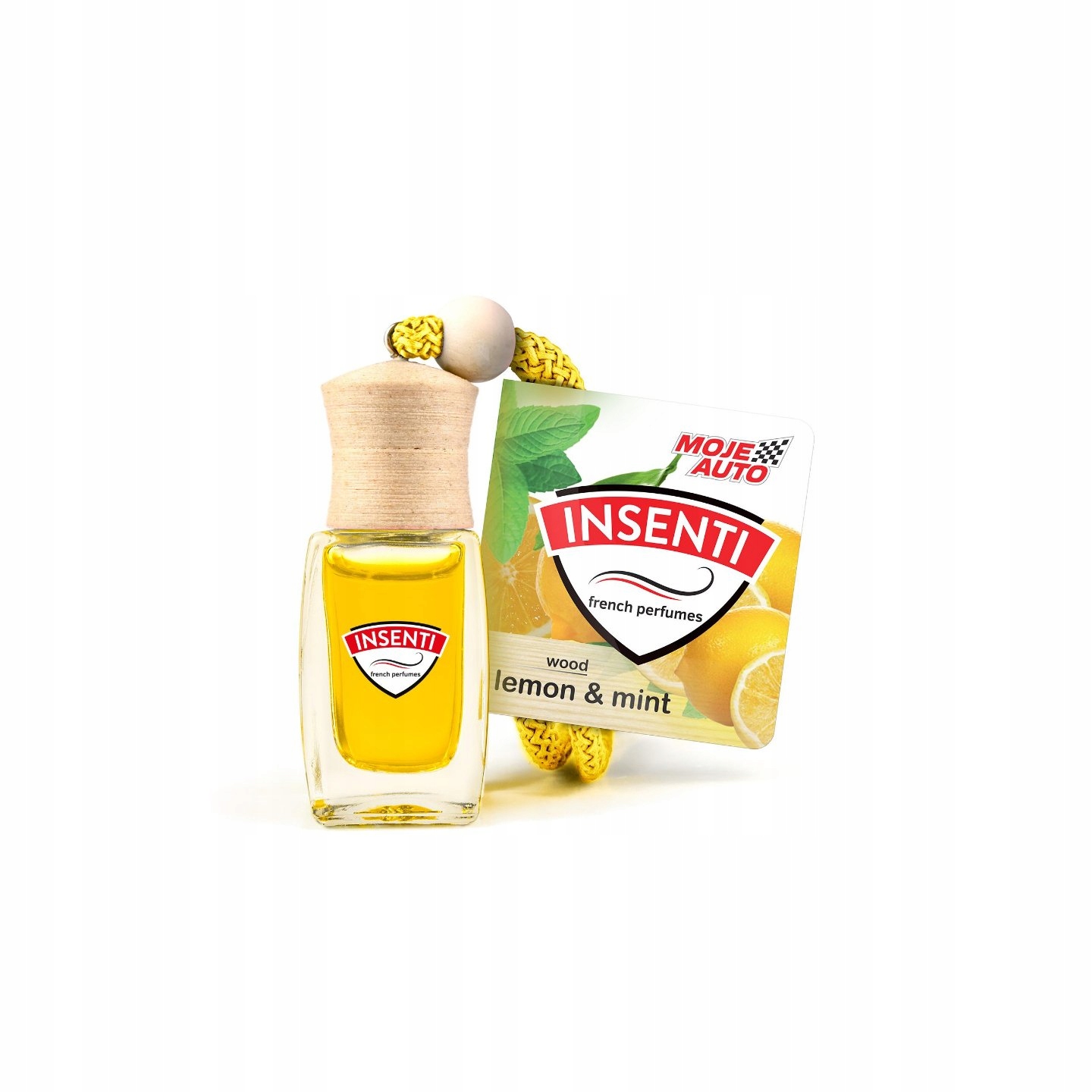 

Zawieszka Zapachowa Moje Auto Insenti Lemon Mint