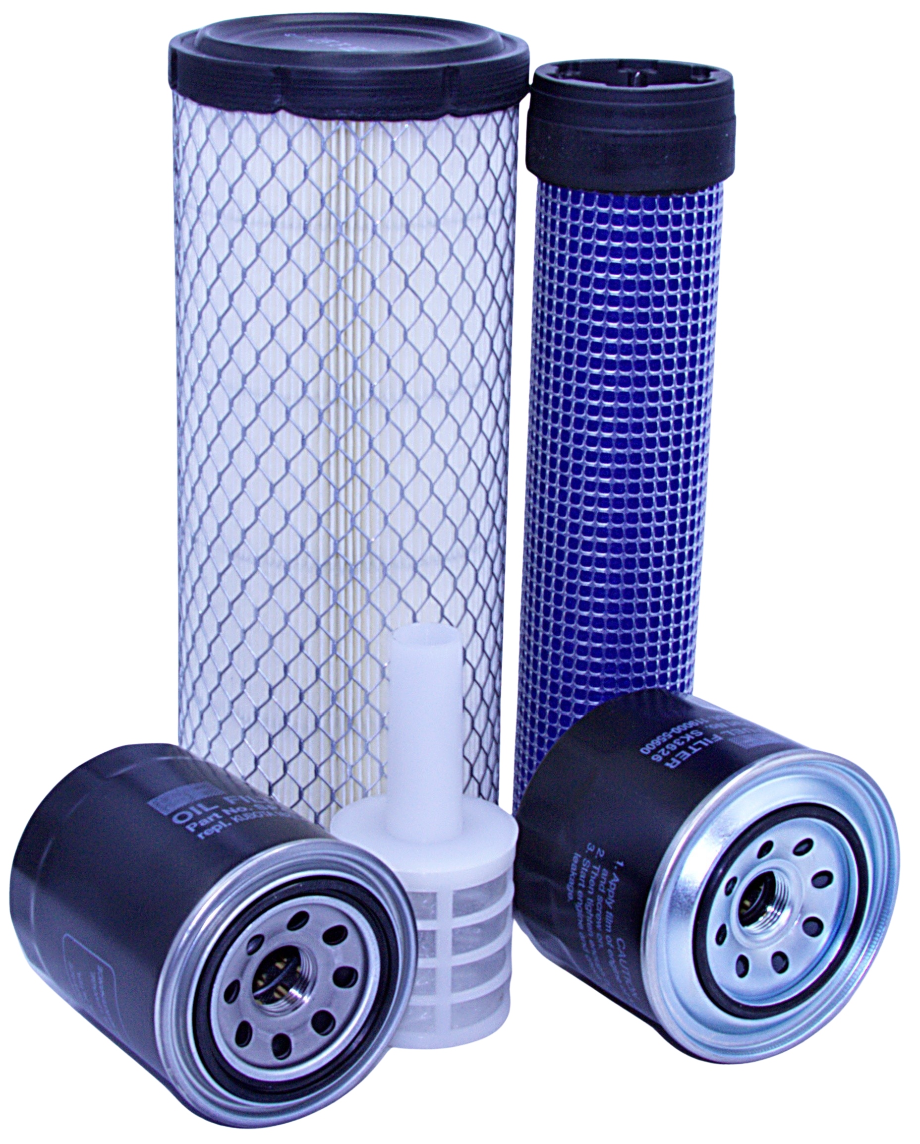 Filtry ZX50 U-2, ZX50 U-3, ZX50 U-3/F Zaxis – vzduchování palivového oleje