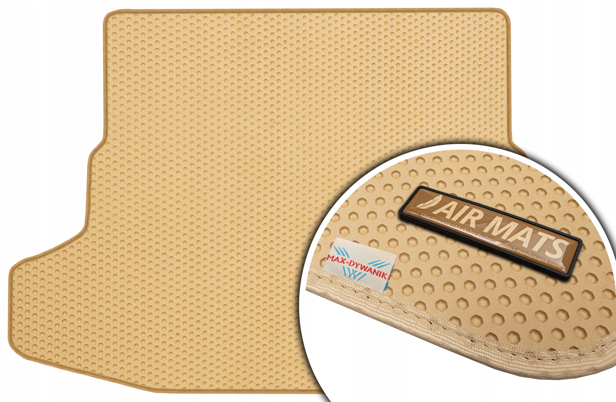 Hyundai Coupe II Coupe 2002-2008 Béžová rohož do kufru Eva Air Mats