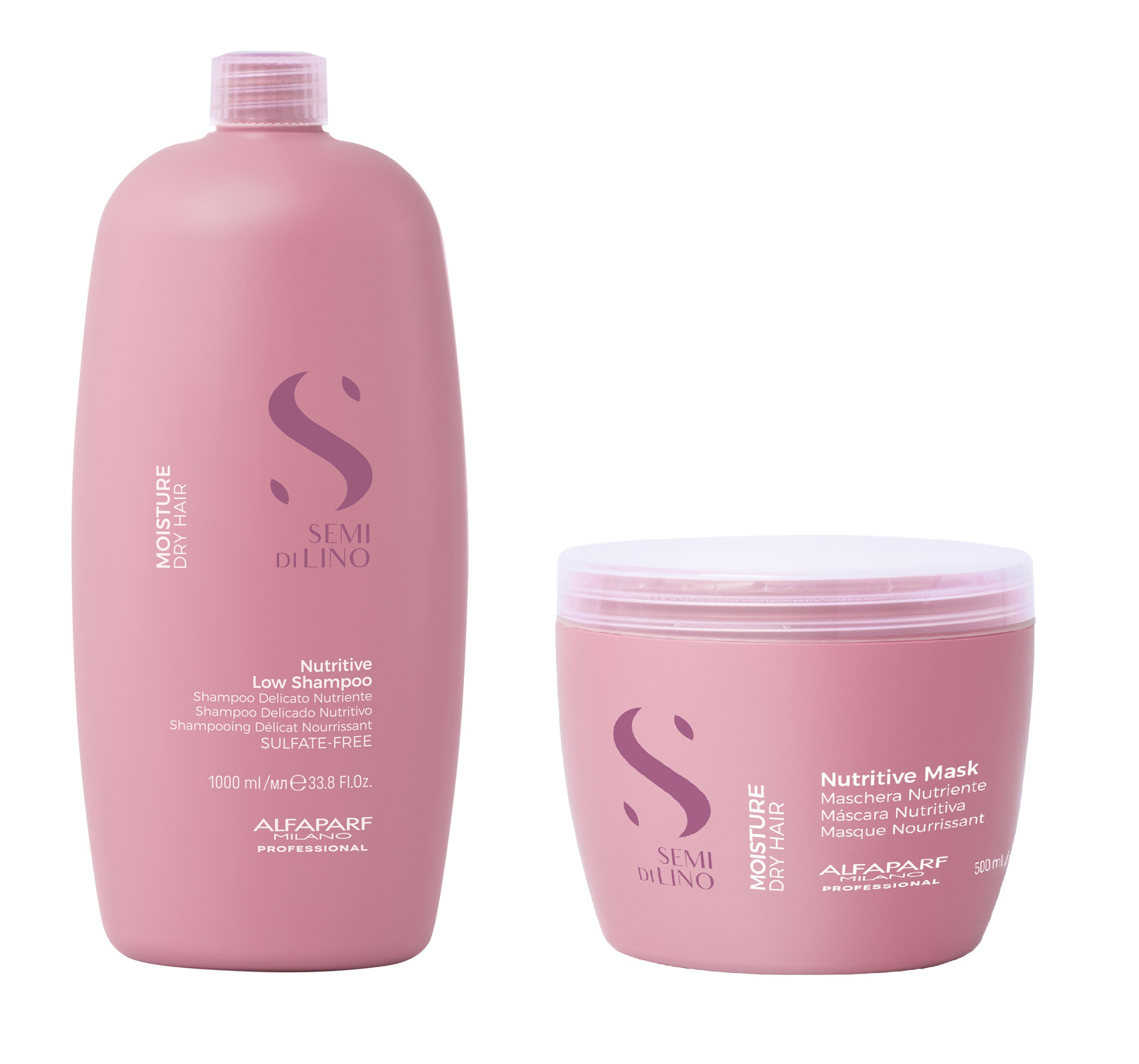 Alfaparf Moisture Nutritive Šampon 1000 ml Maska 500 ml