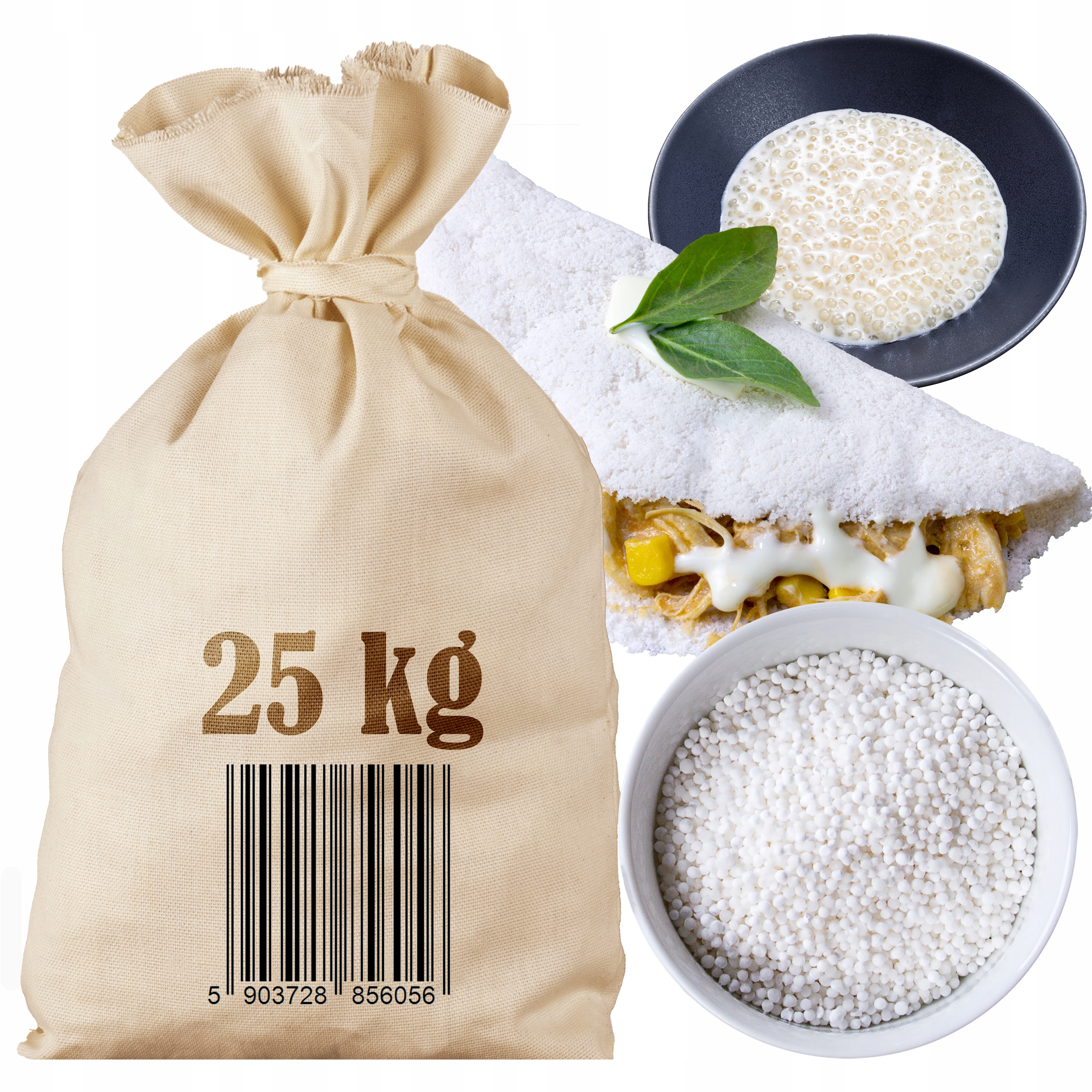 Levně Tapioka Perla 25KG Sáček Velkoobchod