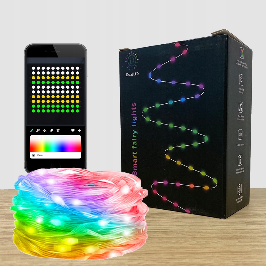 

Lampki choinkowe Xmart Pro 2.0 Inteligentne Smart