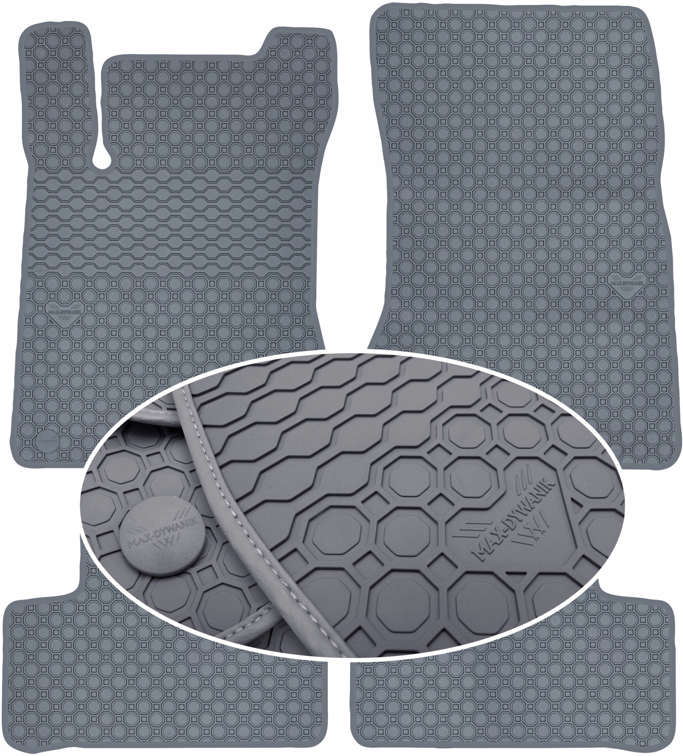 Mercedes Cla C118 2019 Koberce Šedé