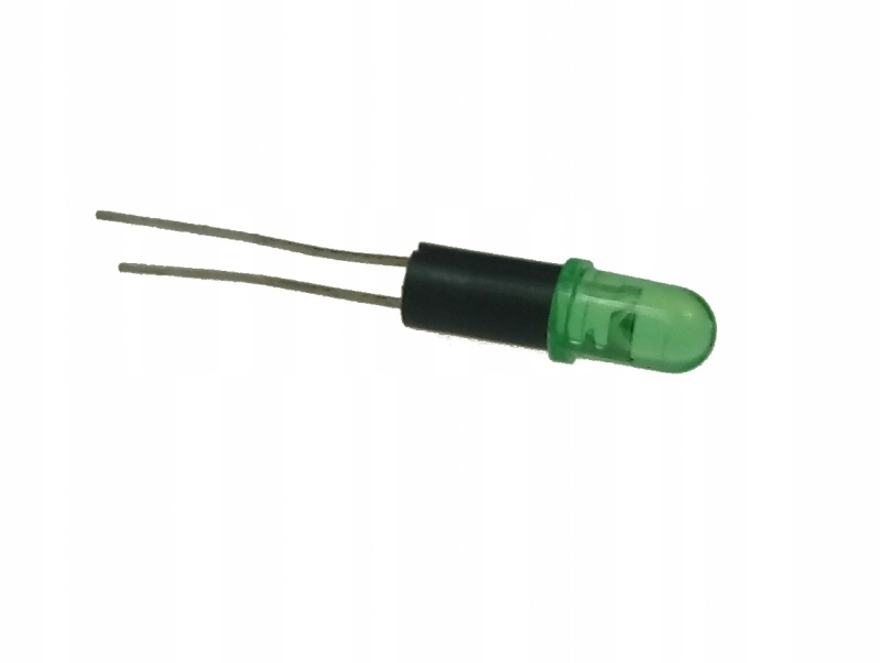 

Dioda Led 5 mm zielona z tulejką dystansową 10szt