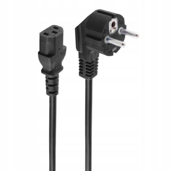 KABEL PRZEWÓD ZASILAJĄCY POWERCORD MONITOR ShiverPeaks C13 1,8M
