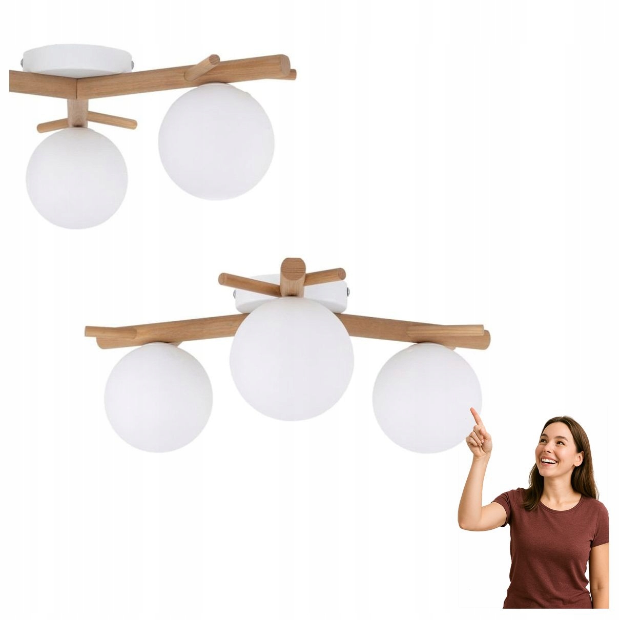 Stropná lampa Sheron White 5308 Tk Lighting