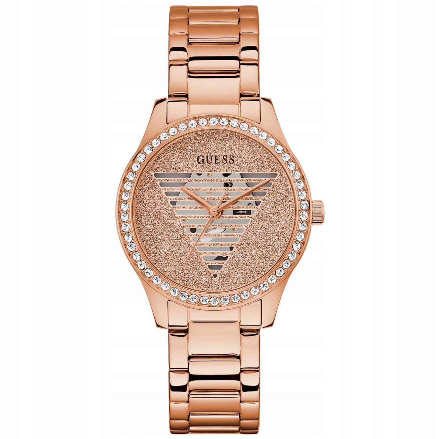 Dámské hodinky Guess GW0605L3 růžové zlato