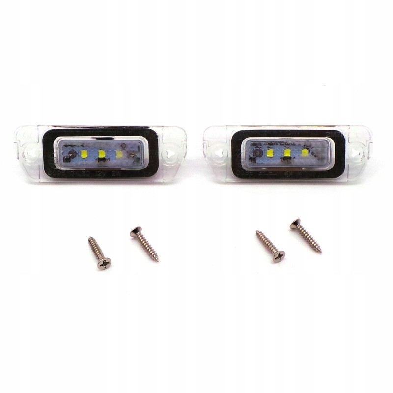 960 - Mercedes W164 светодиодные лампы регистрации 2шт 350lm