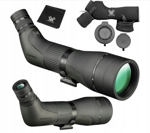 Luneta obserwacyjna Vortex Diamondback Hd 20-60x85 skośna Zestaw