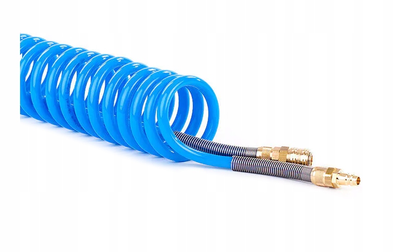Wąż spiralny do kompresora 12 mm - 9 metrów pneumatyczny RQS RECTUS