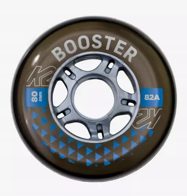Kolečka pro kolečkové brusle K2 Booster 80 mm 82A 4 ks