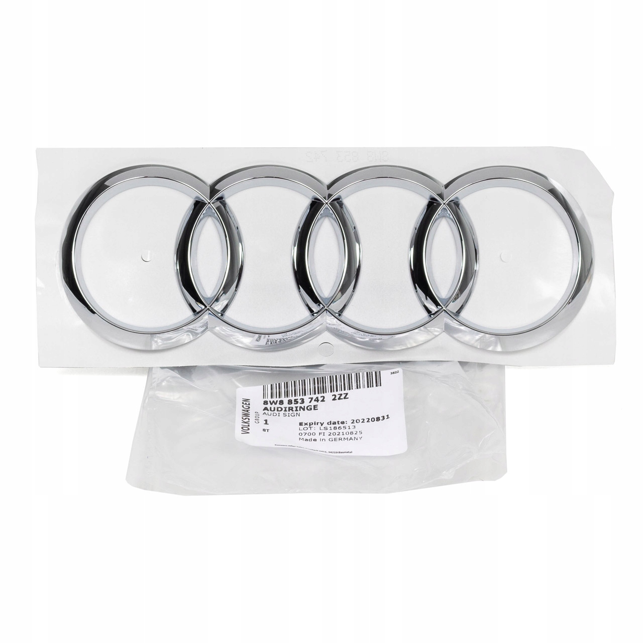 Emblém Znak batožinového priestoru Audi A5 F5 Oe 8W88537422ZZ