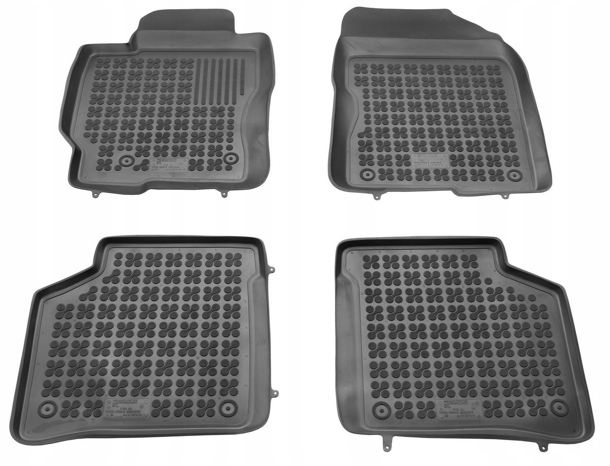 Gumové autokoberce Toyota Prius II, 2003-2009