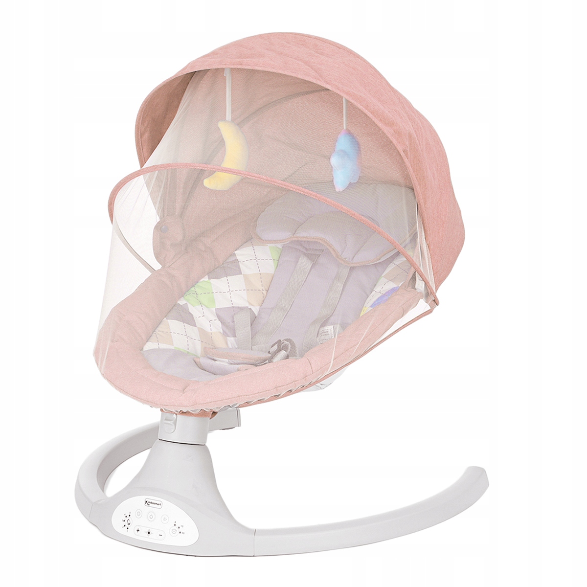 LEŻACZEK BUJACZEK ELEKTRYCZNY HUŚTAWKA Z PILOTEM Cechy dodatkowe automatyczne bujanie