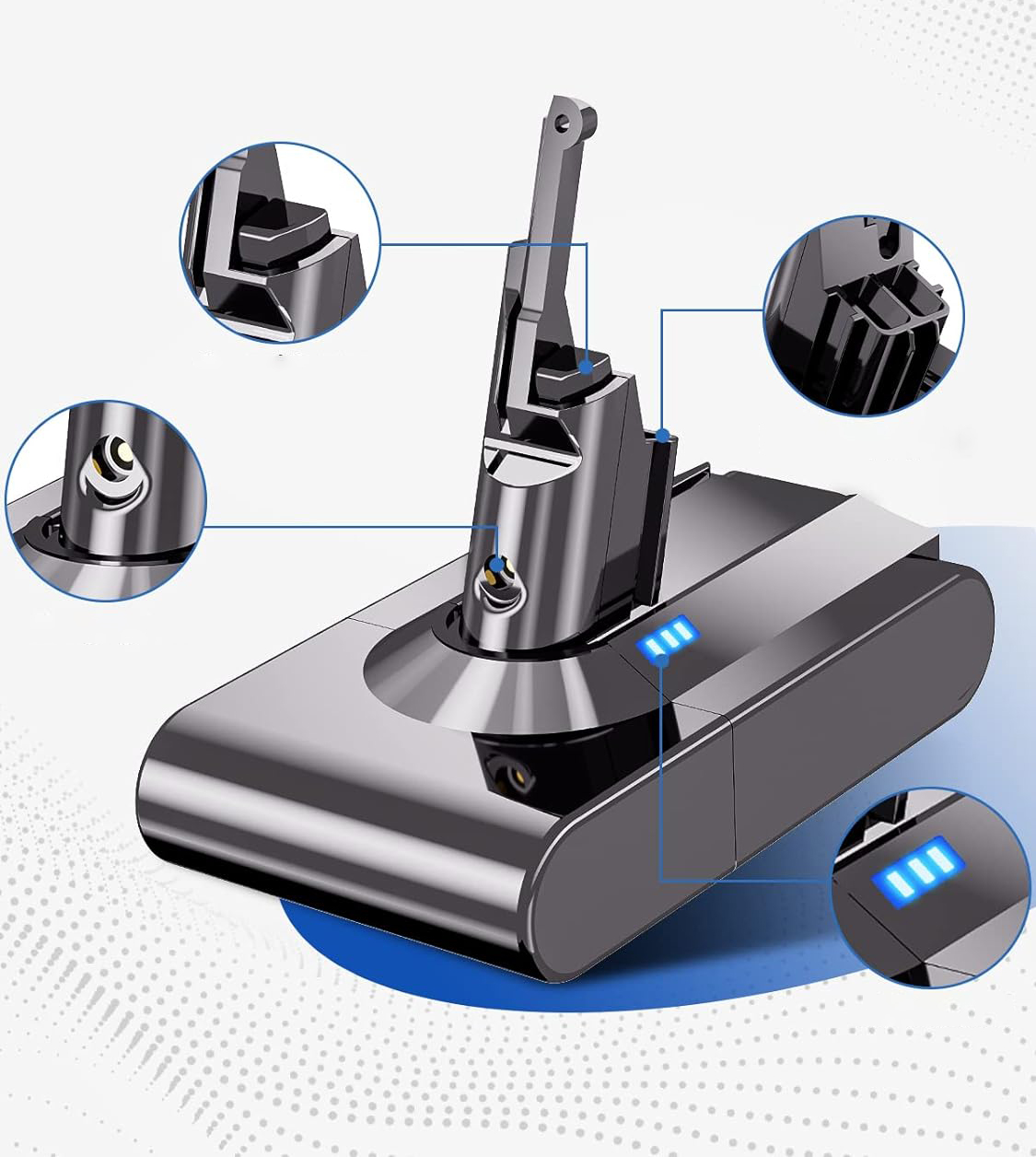 Bateria Akumulator do Dyson V8 SV10 21,6V Producent Inna