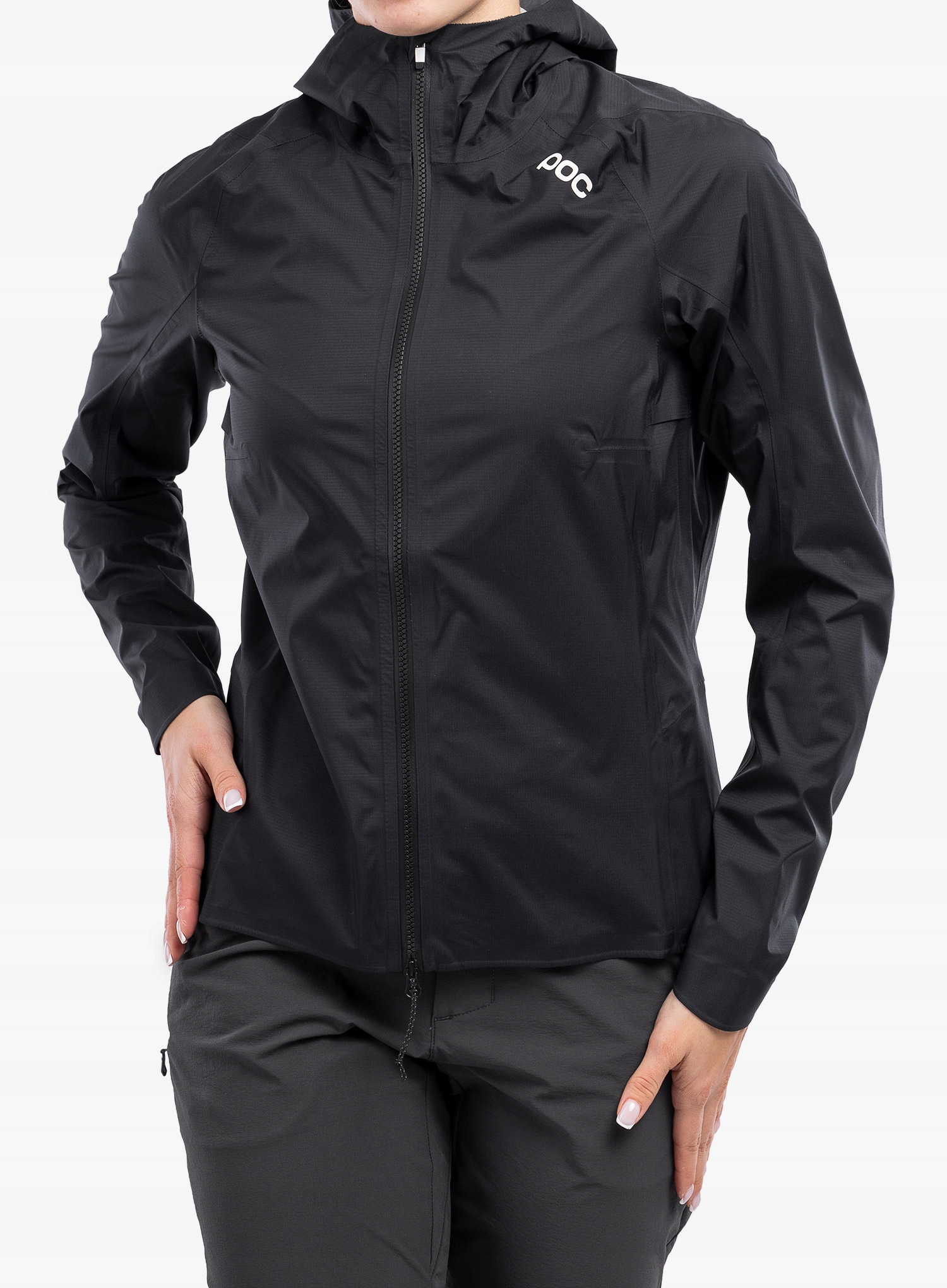 Dámská cyklistická bunda Poc Signal All-weather jacket uranium black S