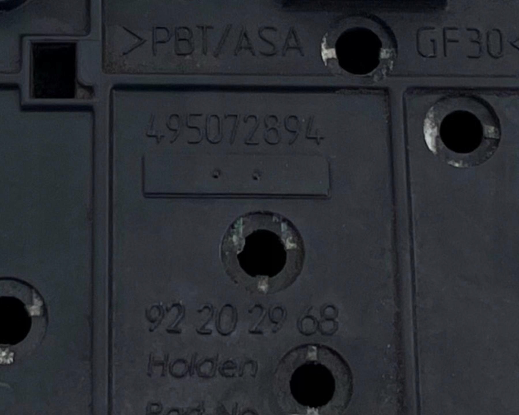 lock bonnet boot Opel Vectra C facelift 2008 92202968