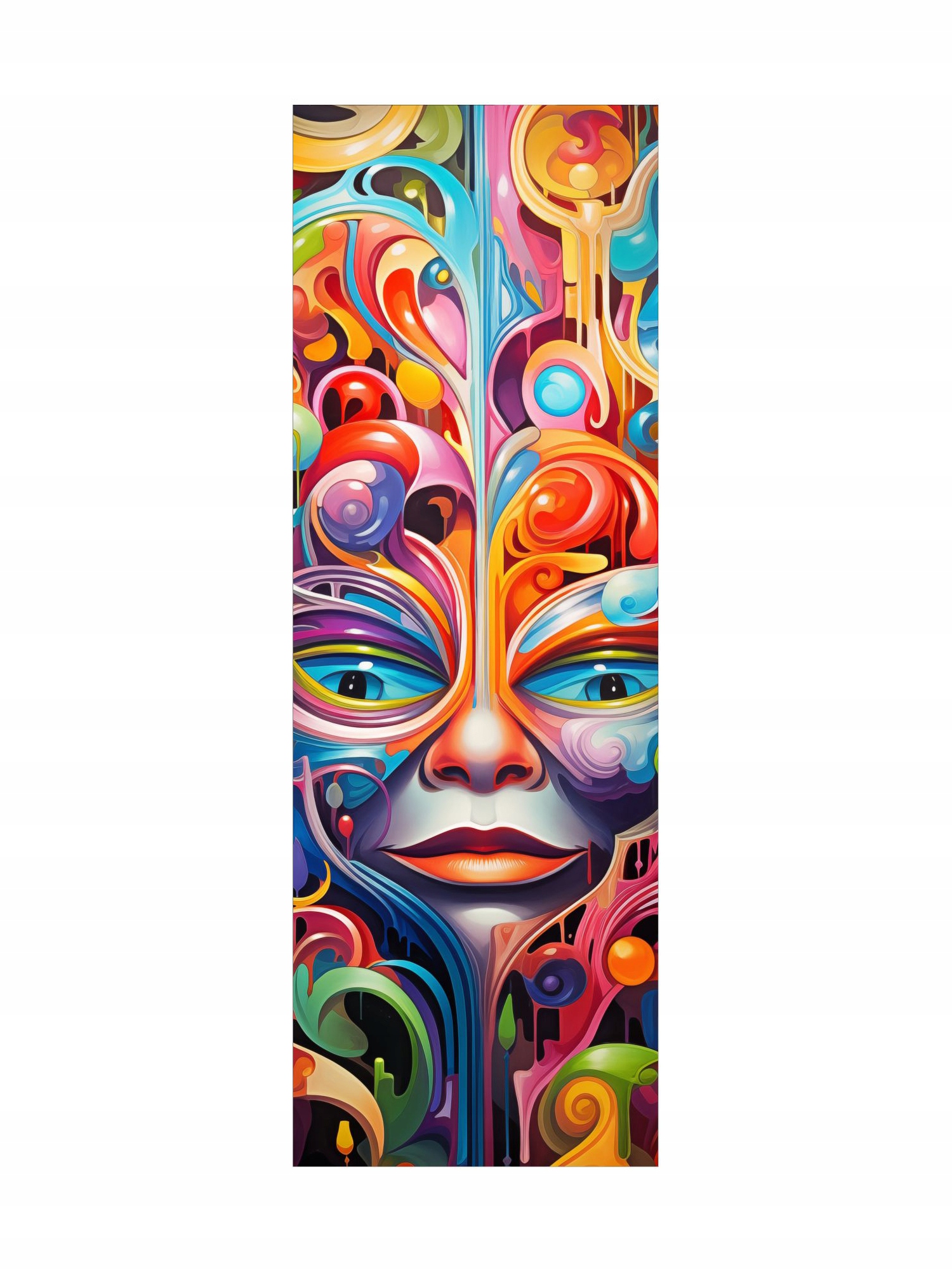 Vertikálny Dekoratívny Radiátor S Obrázkom 1570/540 ART12