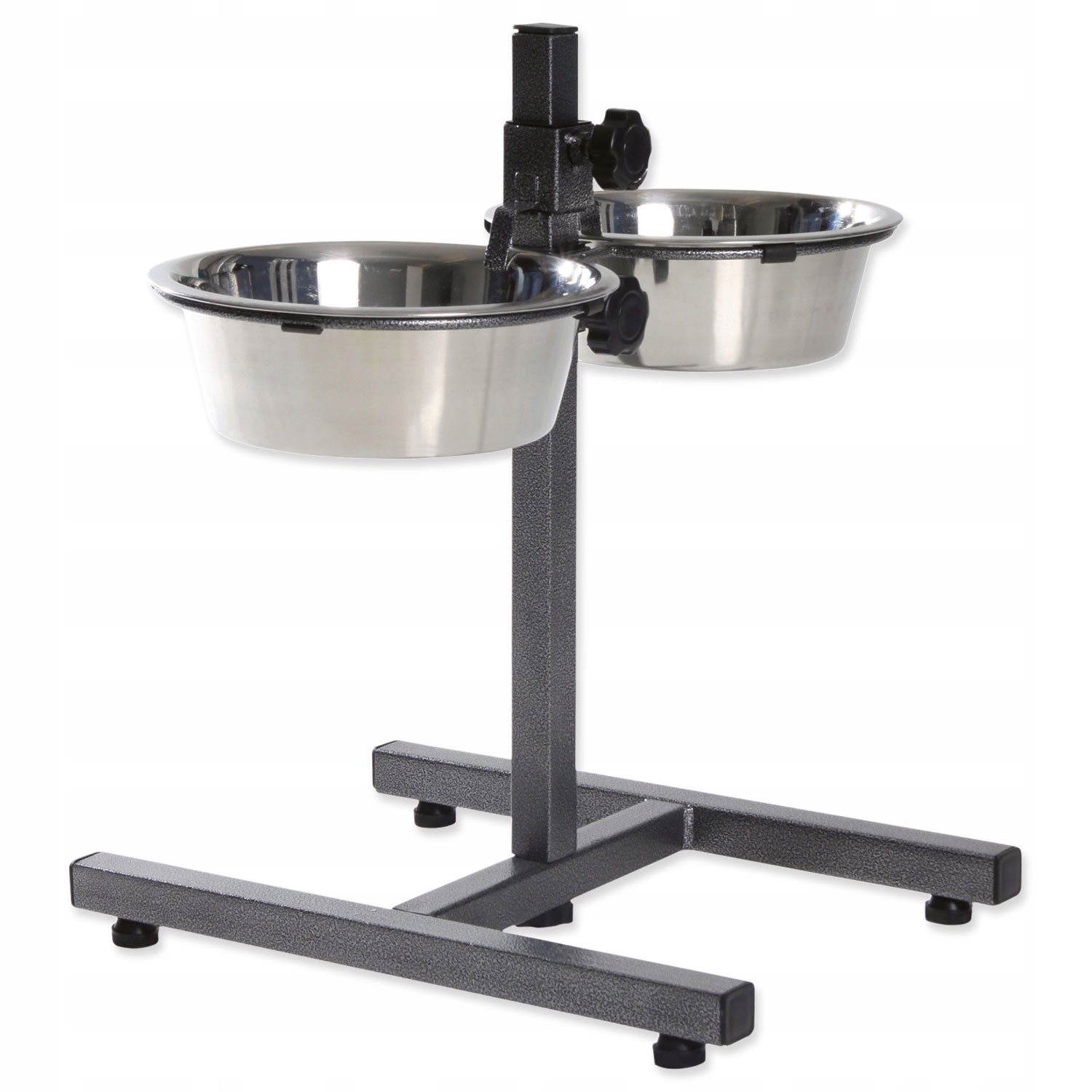 Levně Psí bar na 2misky nerez 1,8l/21cm, nast.výška 40cm Tr