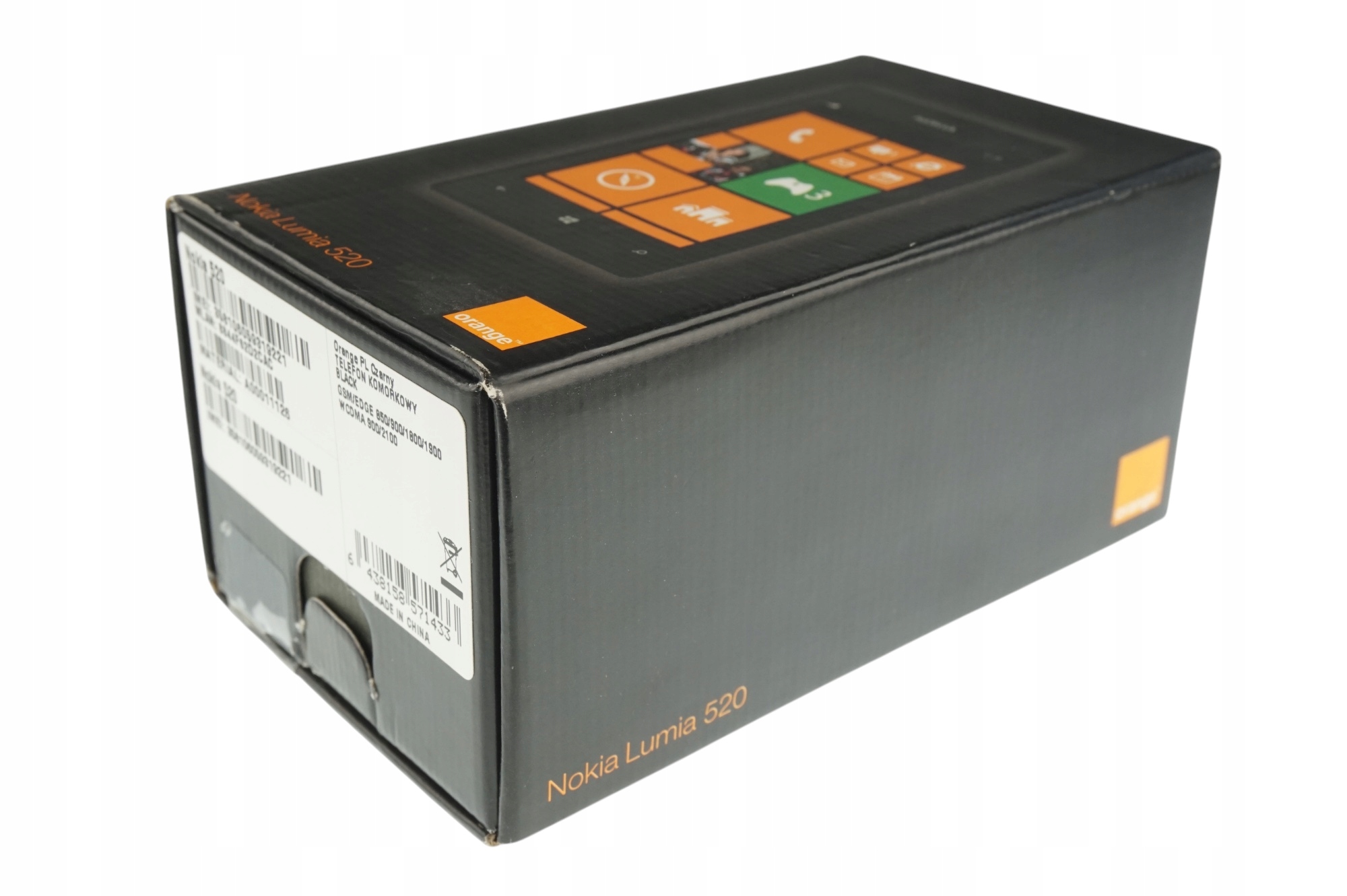 TELEFON SMARTFON NOKIA LUMIA 520 512 MB / 8 GB 3G CZARNY