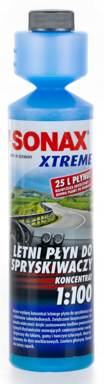 SONAX XTREME РІДИНА ДЛЯ ОМИВАЧА 1: 100 КОНЦЕНТРАТ