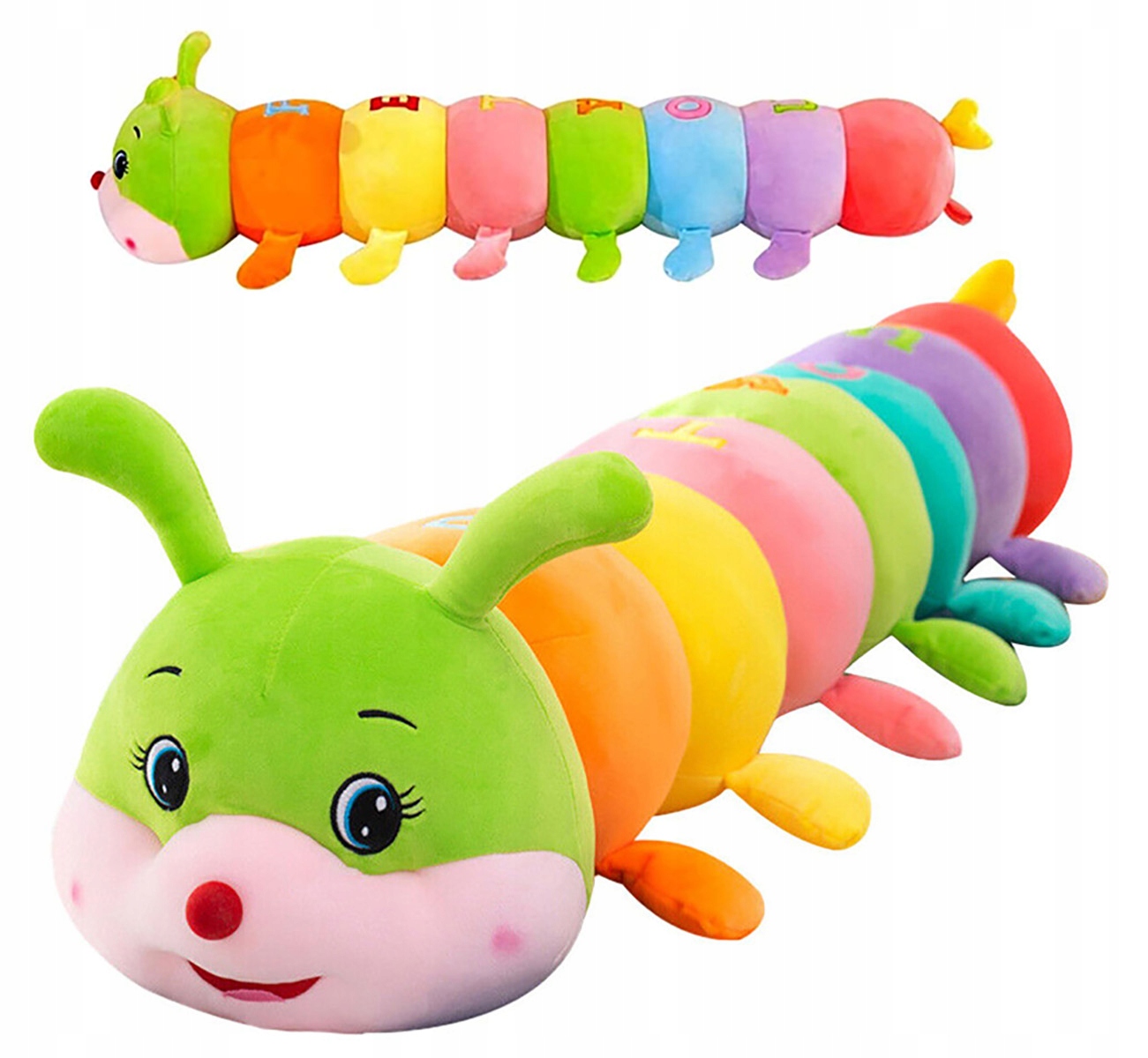 

Długa Gąsienica Poduszka Maskotka Pluszowa 80 CM