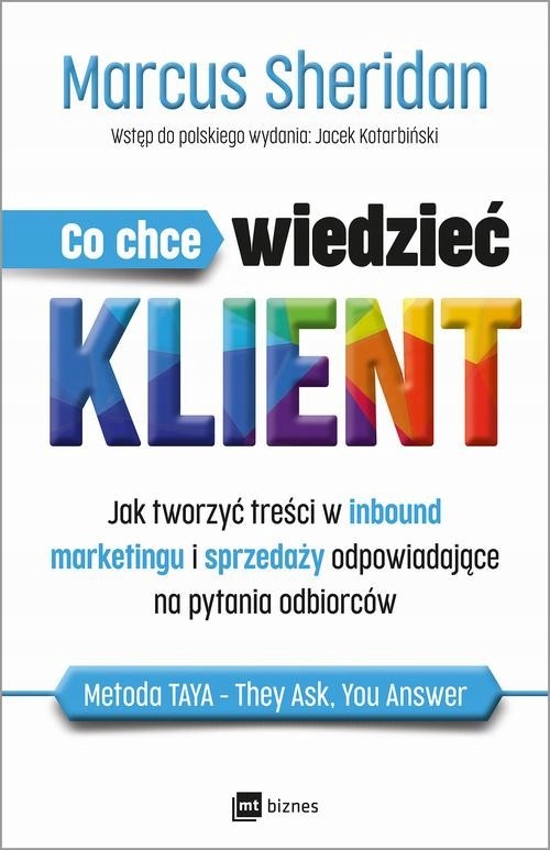Co chce wiedzieć klient? - Marcus Sheridan | Ebook