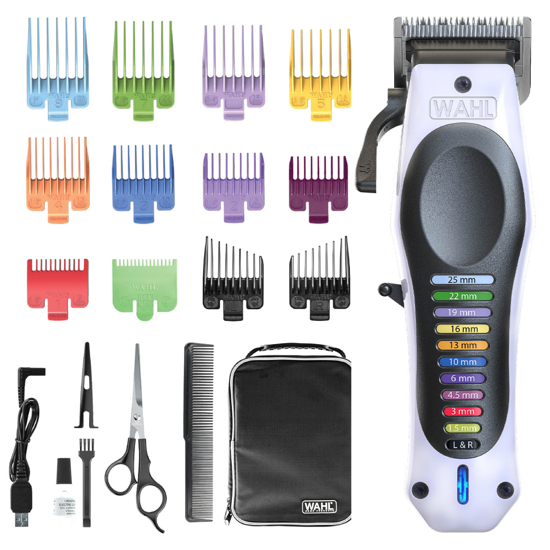 Maszynka do strzyżenia włosów Wahl Color Pro Lithium Duży Zestaw