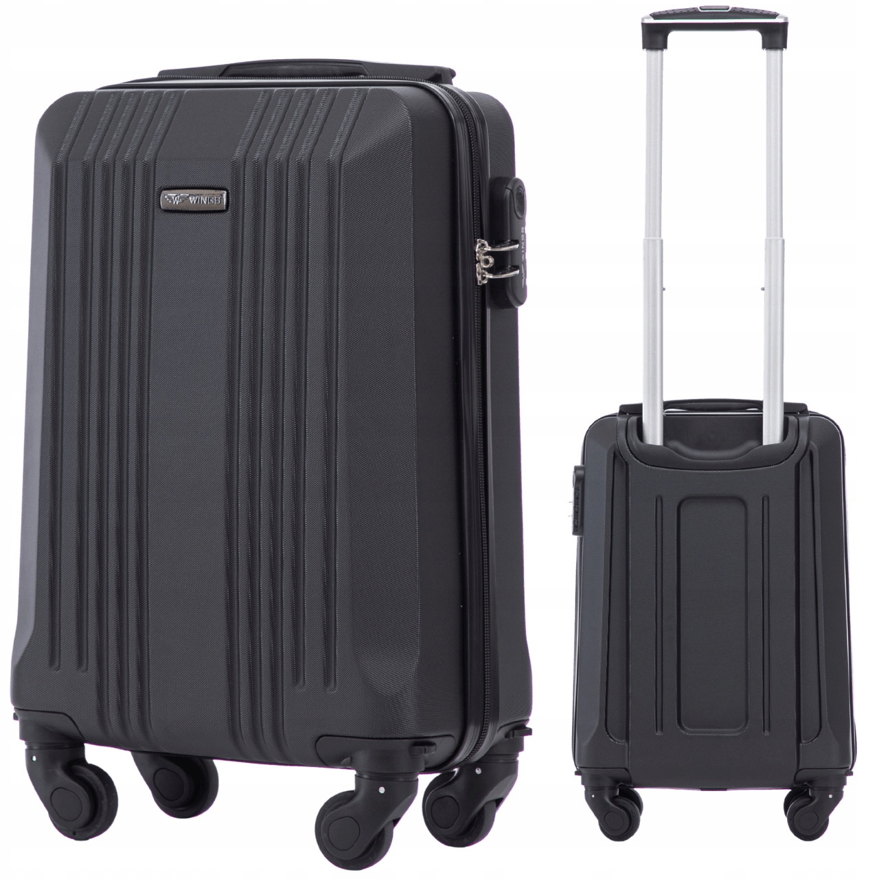 Cestovní kufr malý Kabinový Xs Příruční zavazadlo Odnímatelné 4 kolečka Wings