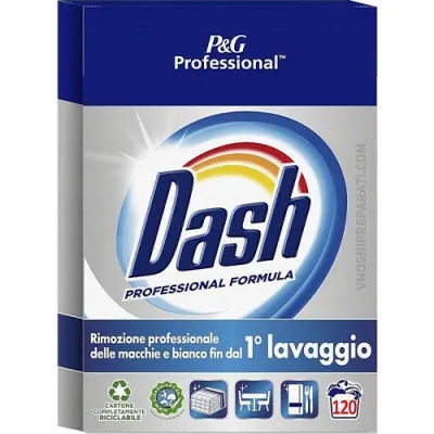 Levně Dash Professional prášek 120p 6 kg