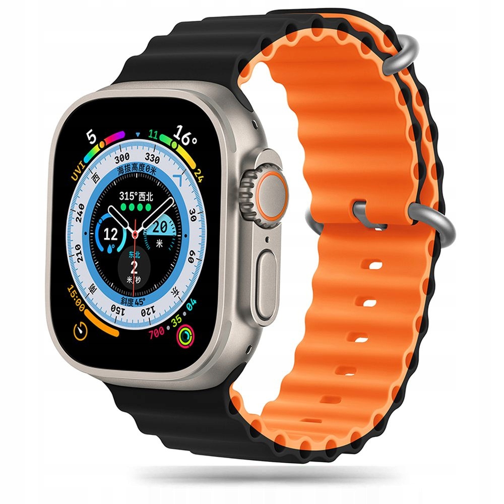 Pasek Tech-protect do Apple czarny