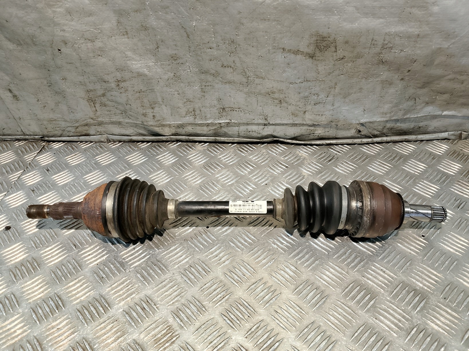 semi-axis left short. OPEL ASTRA H III 3 1.6 16V 13136379