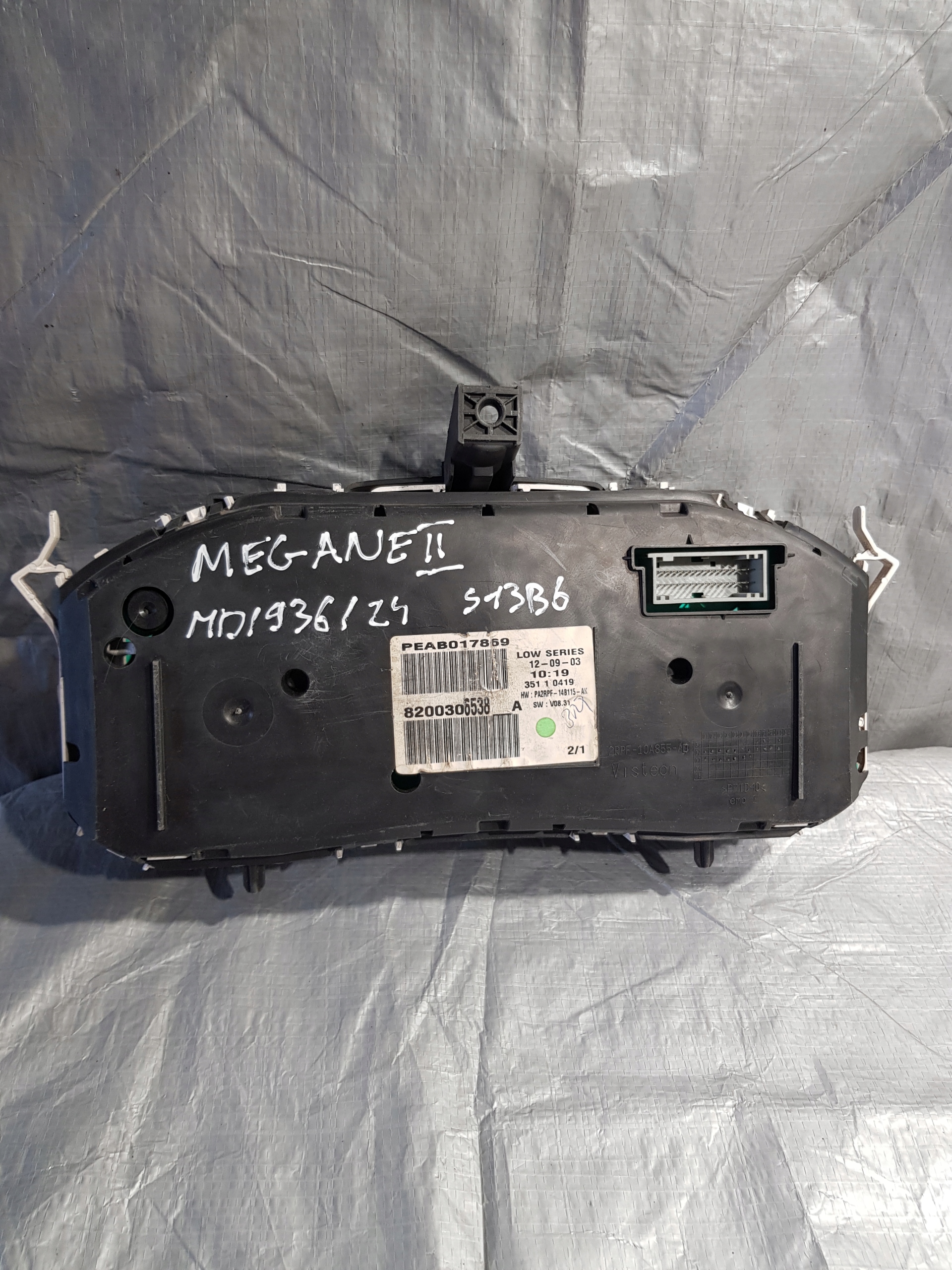 dials Renault OE 8200306538A MEGANE II